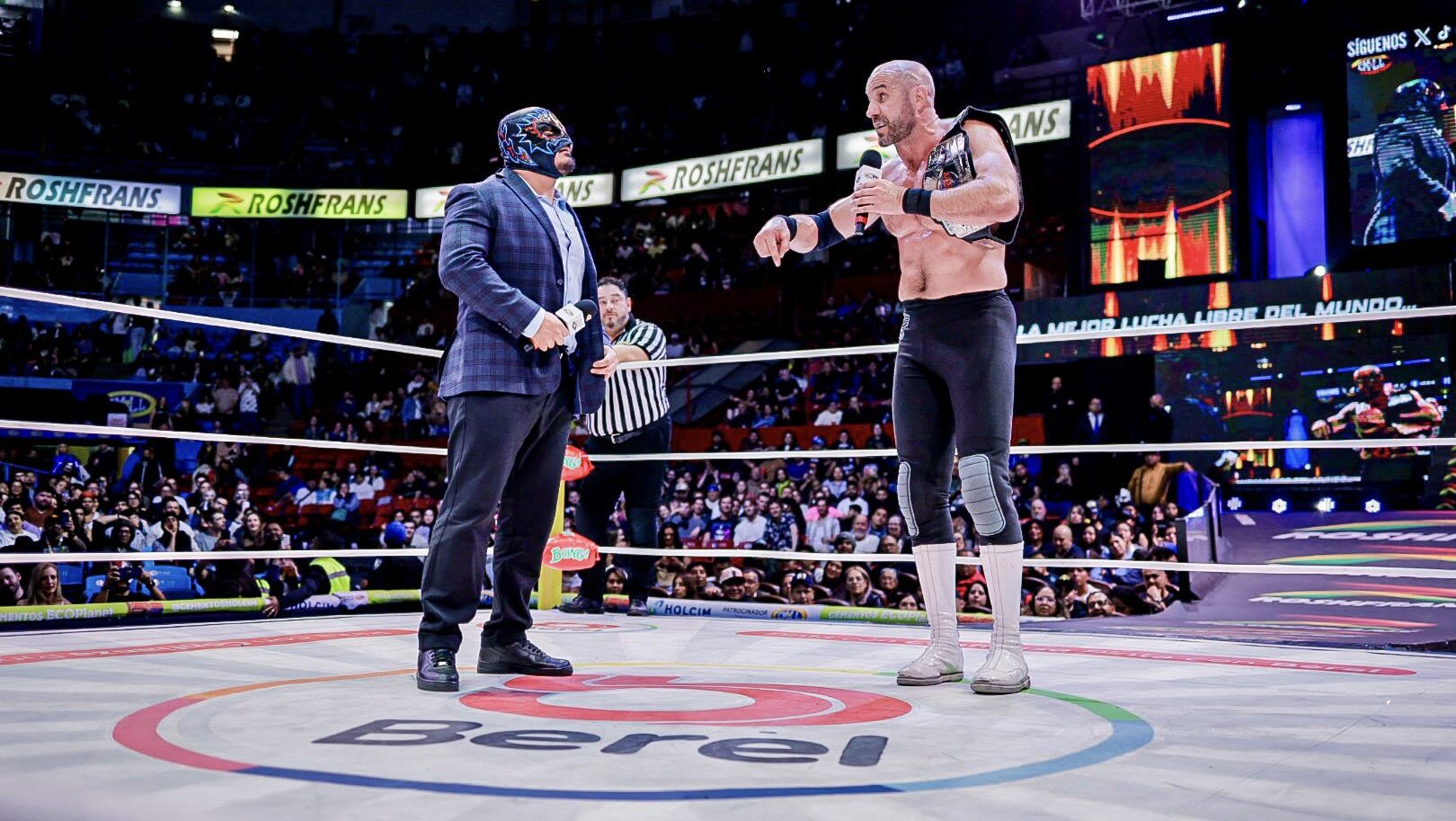 Claudio Castagnoli Defending CMLL World Heavyweight Title Against Hechicero At CMLL's 3/20 Show