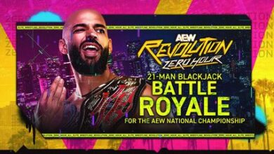 Blackjack Battle royal aew revolution zero hour 2026