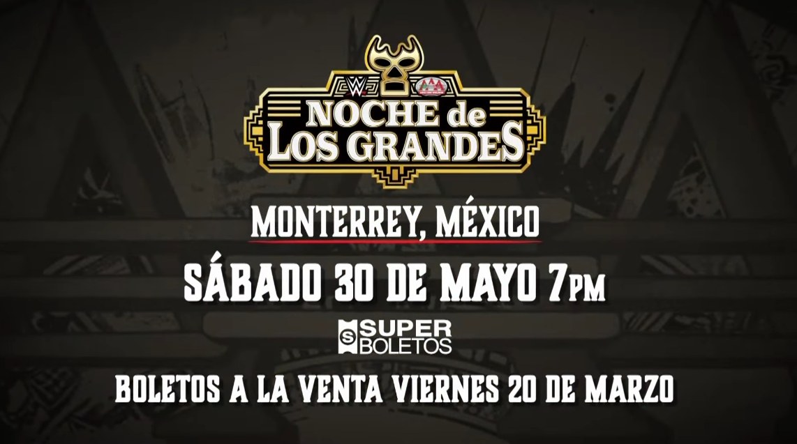 AAA Announces Noche de Los Grandes For May 30th