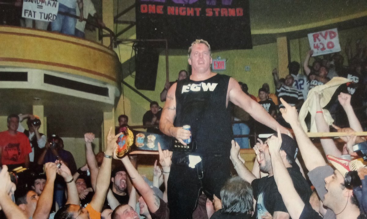 The Sandman On His Entrance At ECW One Night Stand 2005: You've Got So Much Electricity Going Through Your Body Right Then, It's Really Good Sh*t