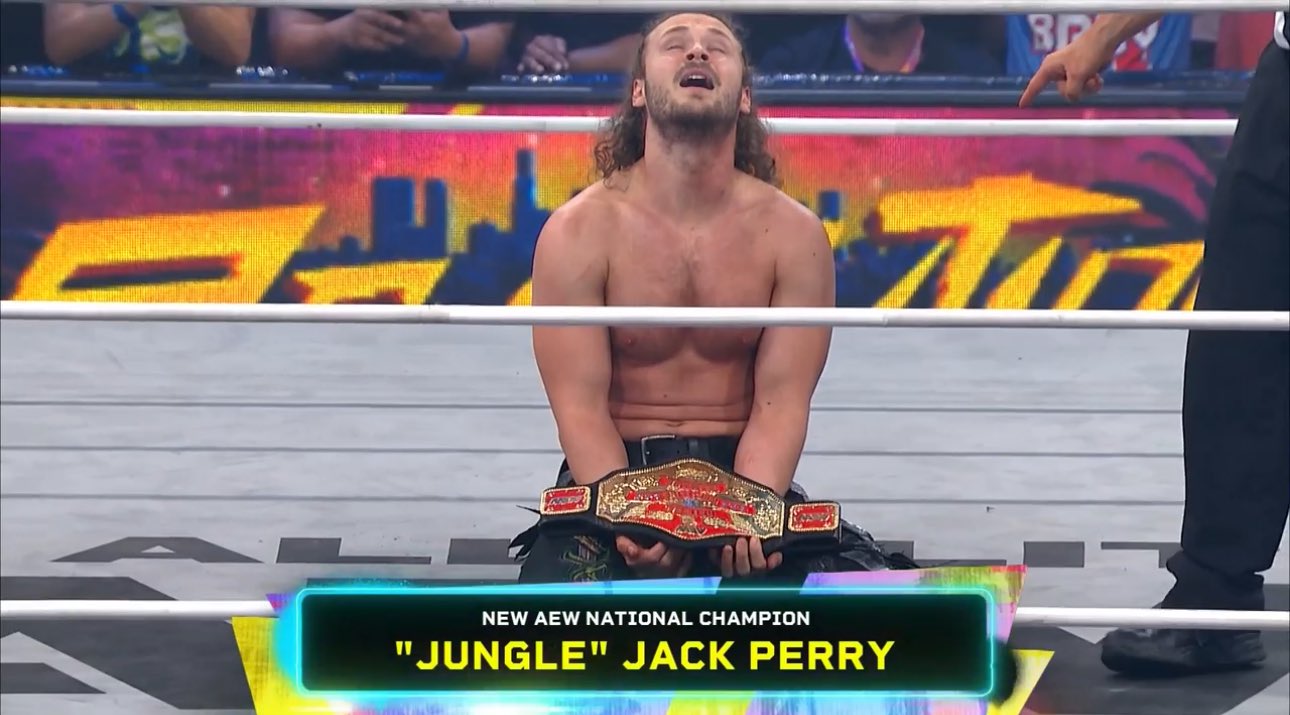 Jack Perry Wins Blackjack Battle Royal To Become AEW National Champion At Revolution PPV
