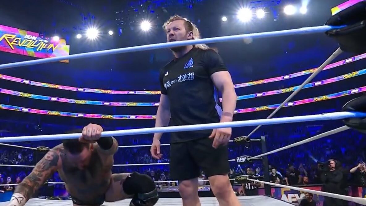 Kenny Omega Saves Brody King From Swerve Strickland's Post-Match Attack At AEW Revolution