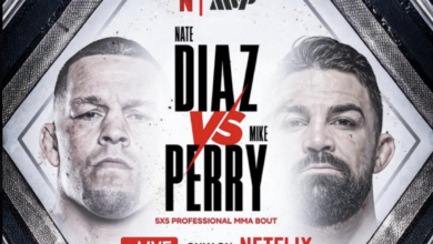 nate diaz Mike Perry