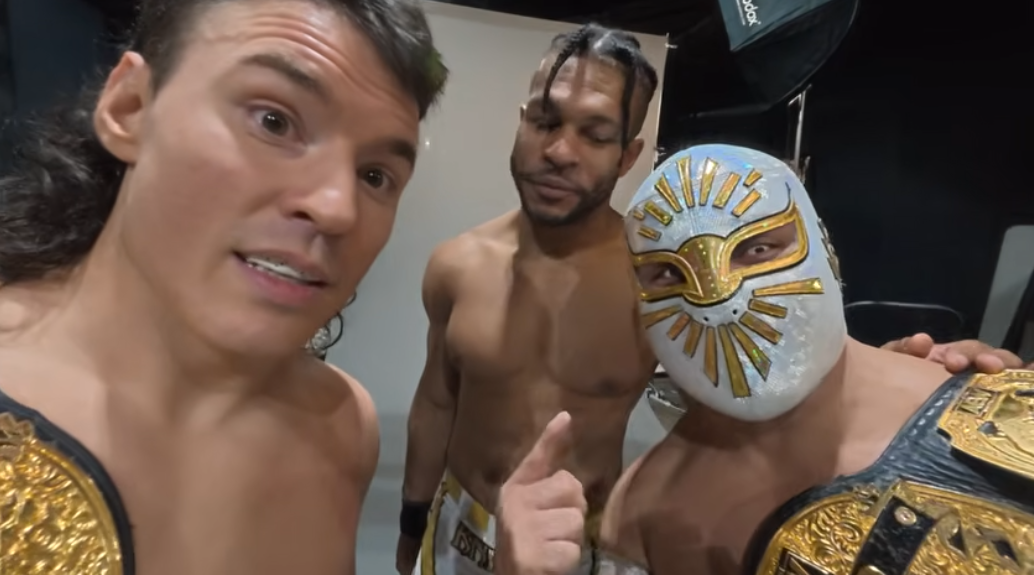 Mistico Teases Bringing Jet Speed And The AEW Trios Title To Arena Mexico