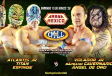 CMLL Domingo Familiar Results (3/15/2026)