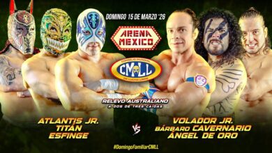 CMLL Domingo Familiar Results (3/15/2026)