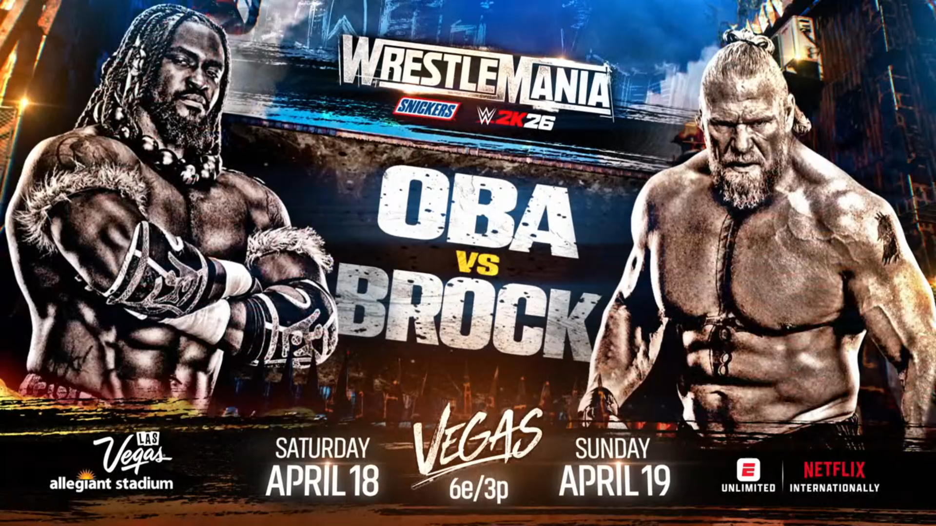 Oba Femi Brock Lesnar