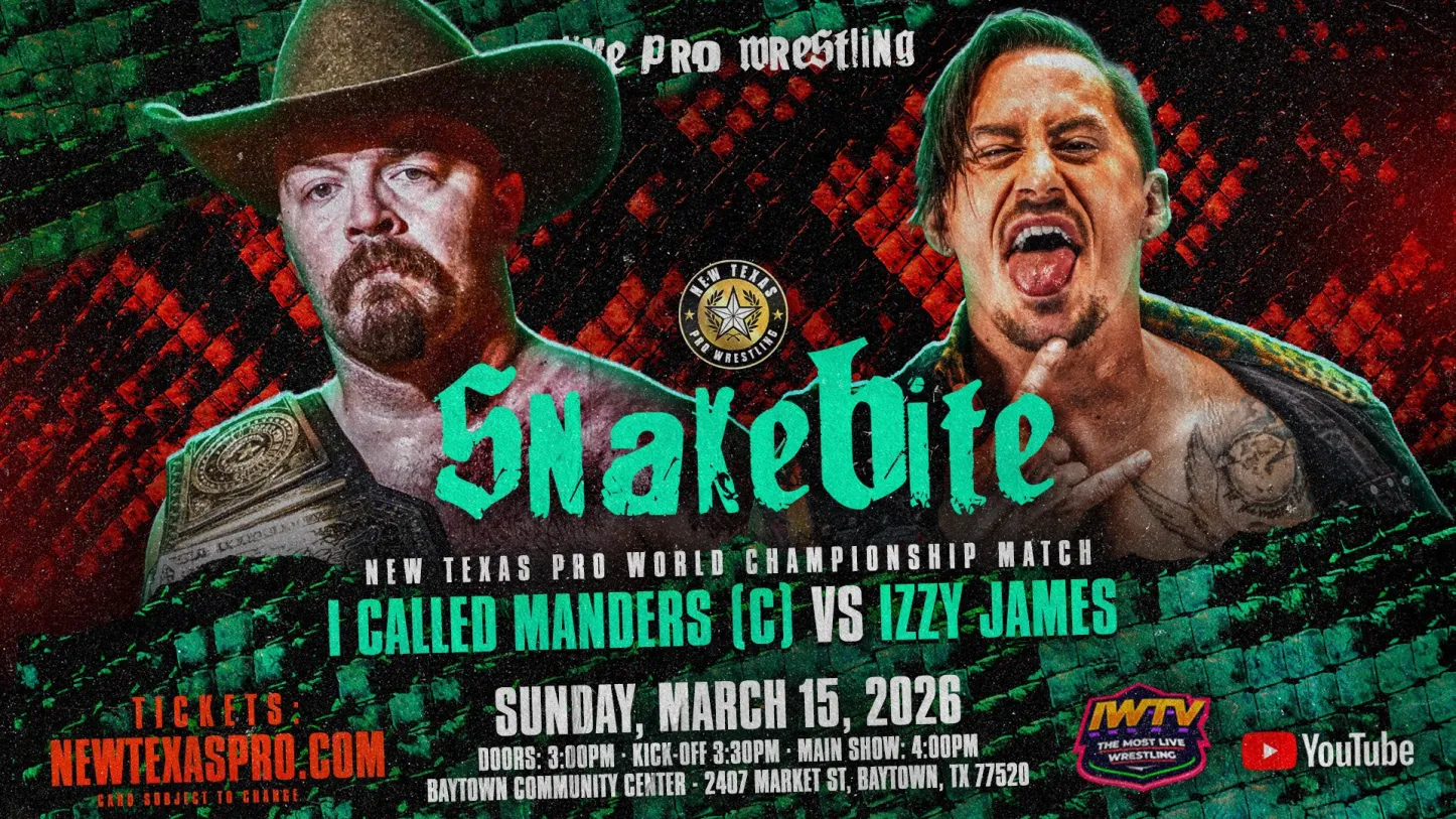 New Texas Pro Snakebite Results (3/15): 1 Called Manders, Vert Vixen, Ninja Mack Compete