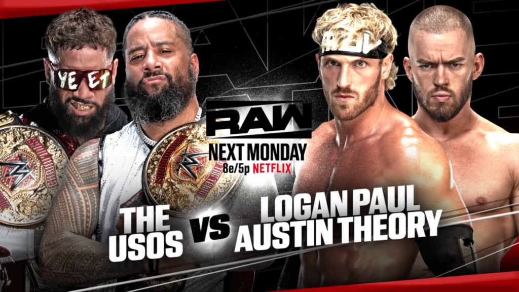 The Usos vs. The Vision, Brock Lesnar Segment für WWE Raw am 24.03.