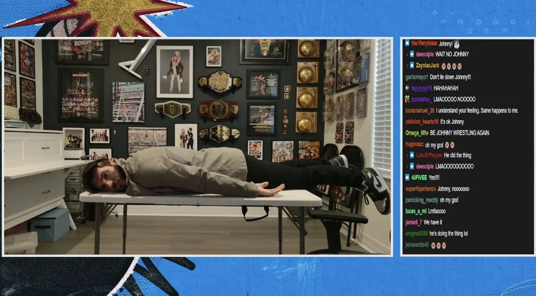 Johnny Gargano Returns To Twitch For First Time In Four Years, Is Depressed For 24 Minutes