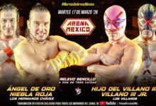 CMLL Martes de Arena Mexico Results (3/17/2026)