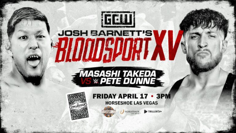 Pete Dunne vs. Masashi Takeda Set For Bloodsport XV