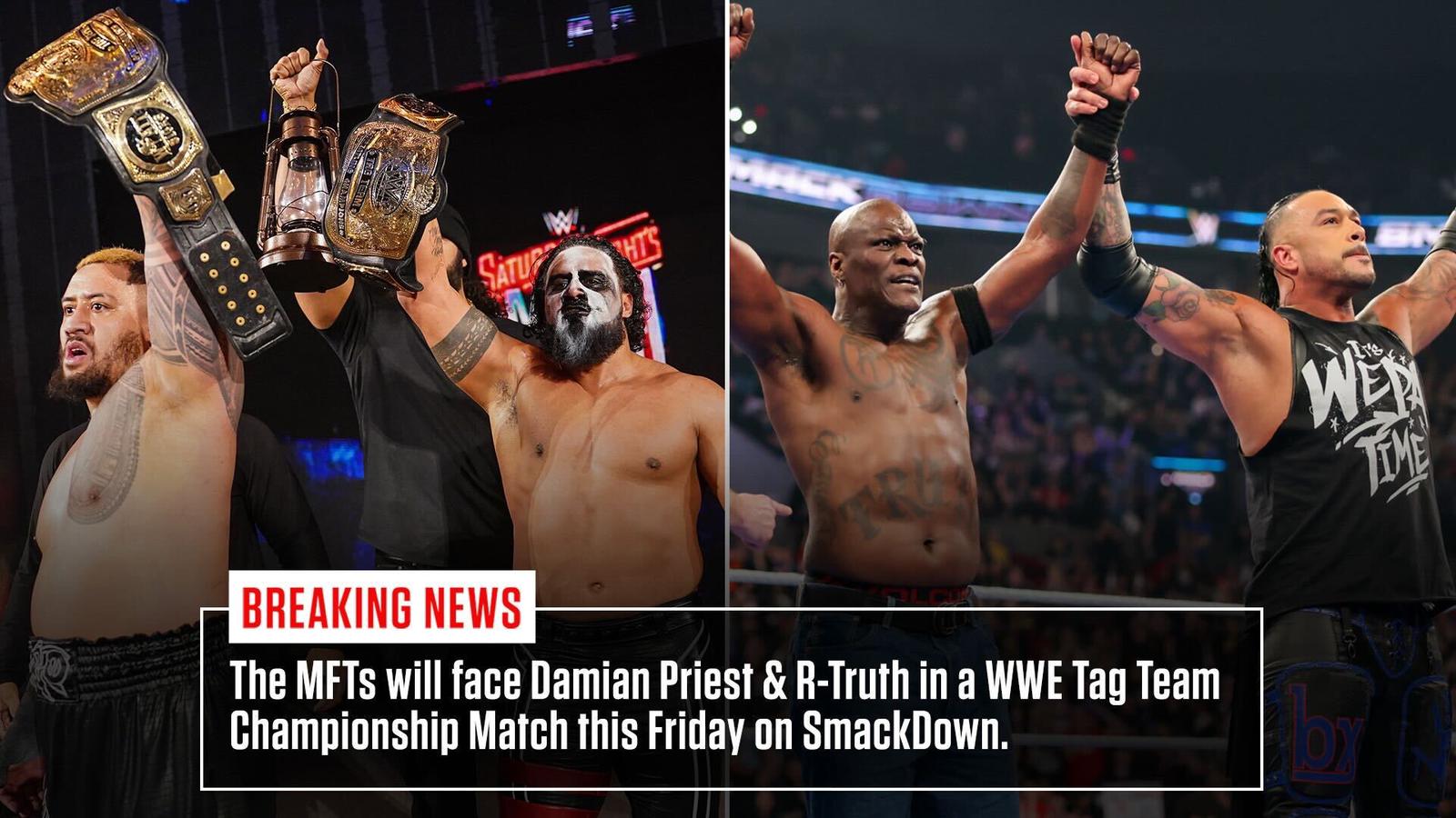 Damian Priest And R-Truth To Challenge For WWE Tag Team Titles On 3/20 WWE SmackDown