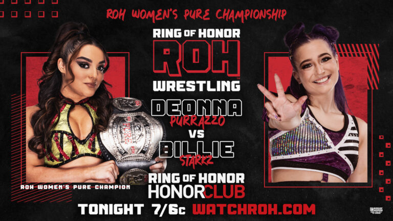 ROH TV Results (3/19): Deonna Purrazzo vs. Billie Starkz, Nick Wayne vs. Komander