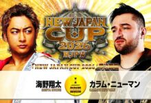 njpw new japan cup 3/20