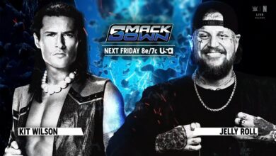 Kit Wilson vs Jelly Roll next week on WWE SmackDown