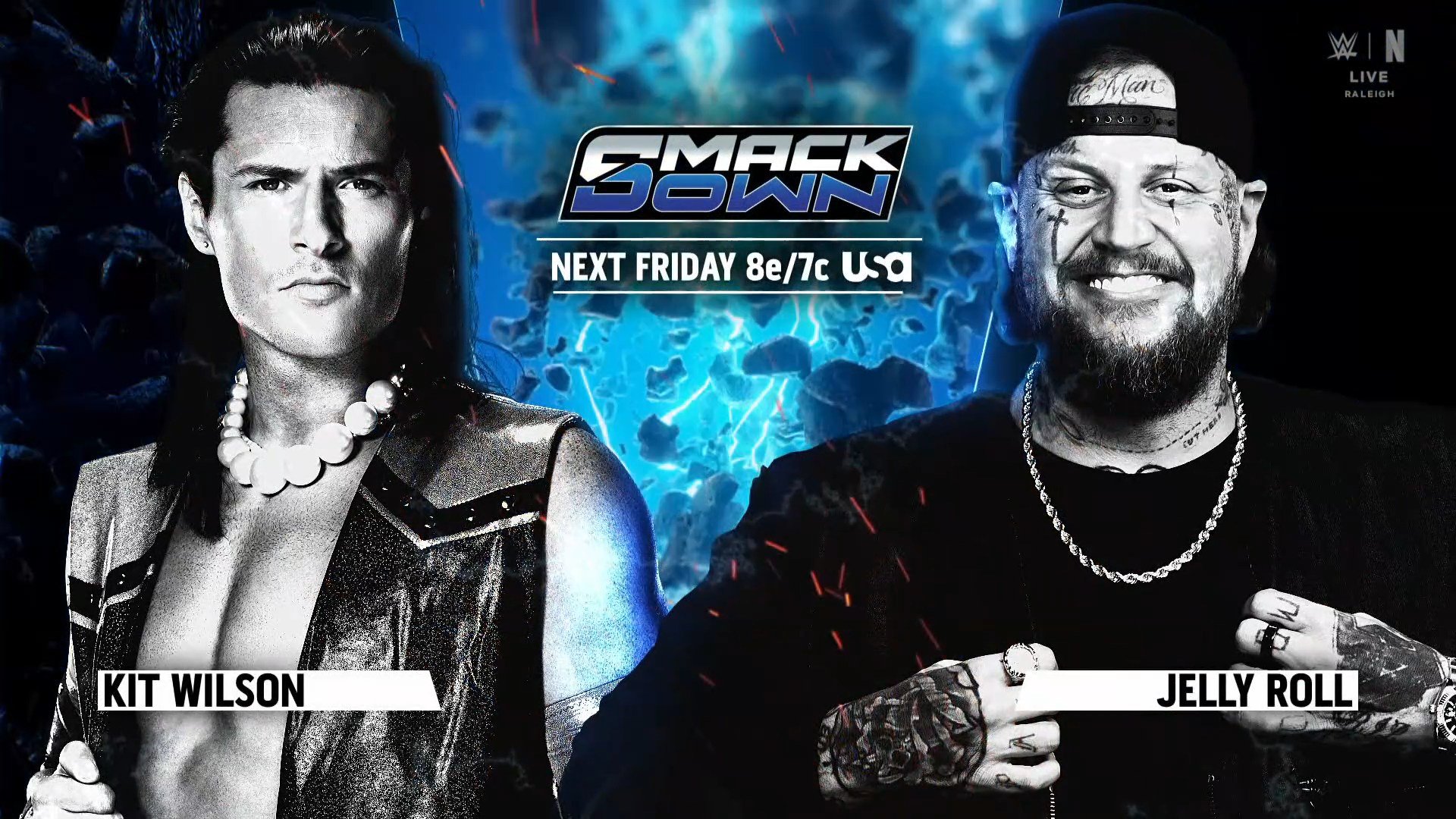 Kit Wilson Vs. Jelly Roll, Women's US Title Match & More Set For 3/27 WWE SmackDown