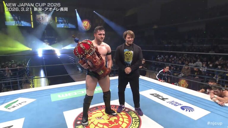 Callum Newman Wins 2026 New Japan Cup Tournament