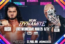 RUSH vs Darby Allin AEW Dynamite