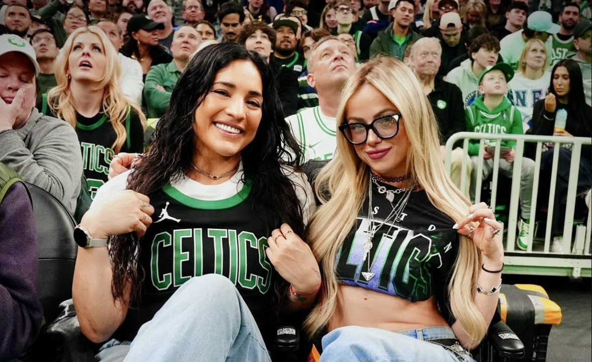 Liv Morgan And Raquel Rodriguez Attend Boston Celtics Game, Celtics Lose