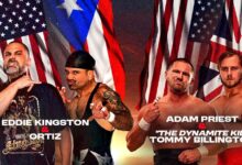 eddie kingston, ortiz, adam priest, dynamite kid tommy billington