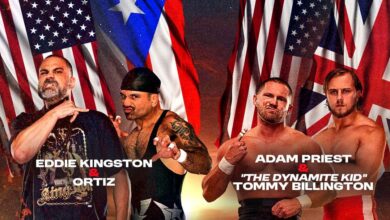 eddie kingston, ortiz, adam priest, dynamite kid tommy billington