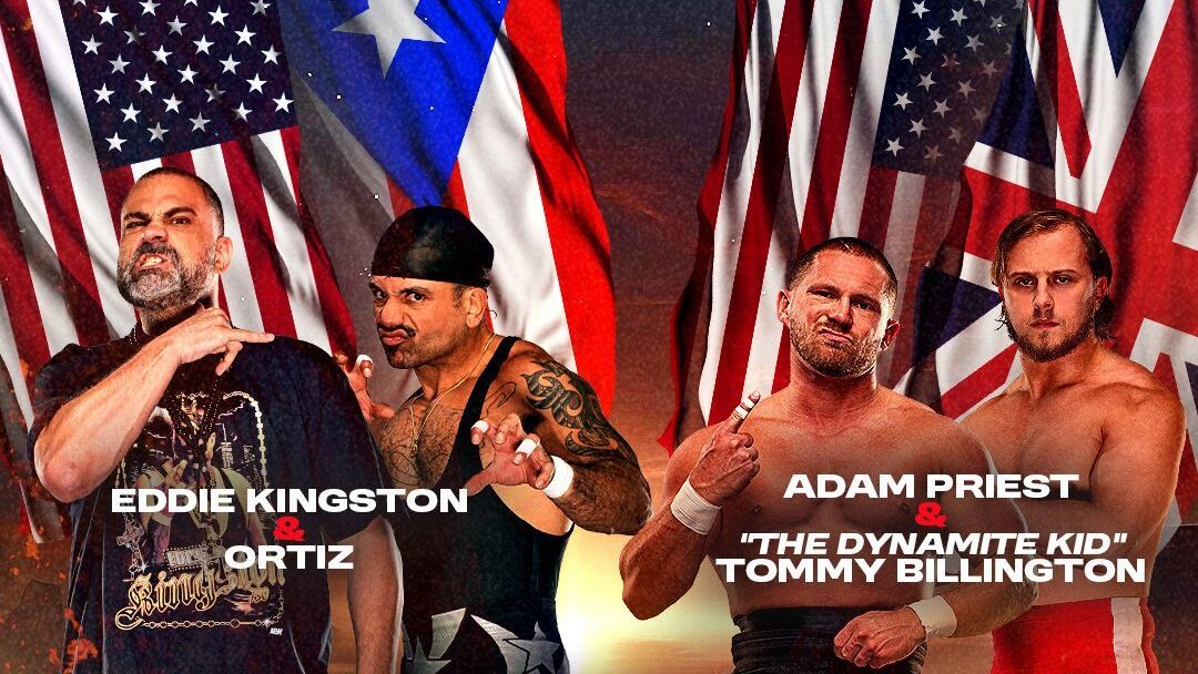 Eddie Kingston & Ortiz vs. Adam Priest & 'Dynamite Kid' Tommy Billington Added To ROH/MLP Global Wars