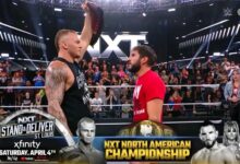 johnny gargano, myles borne, candice lerae