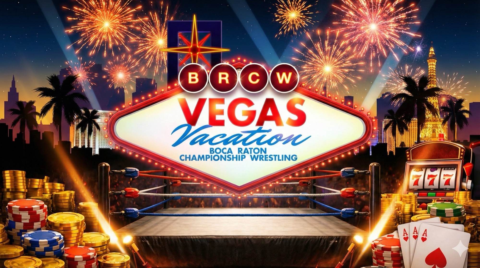BRCW Announces Full Lineup For Vegas Vacation