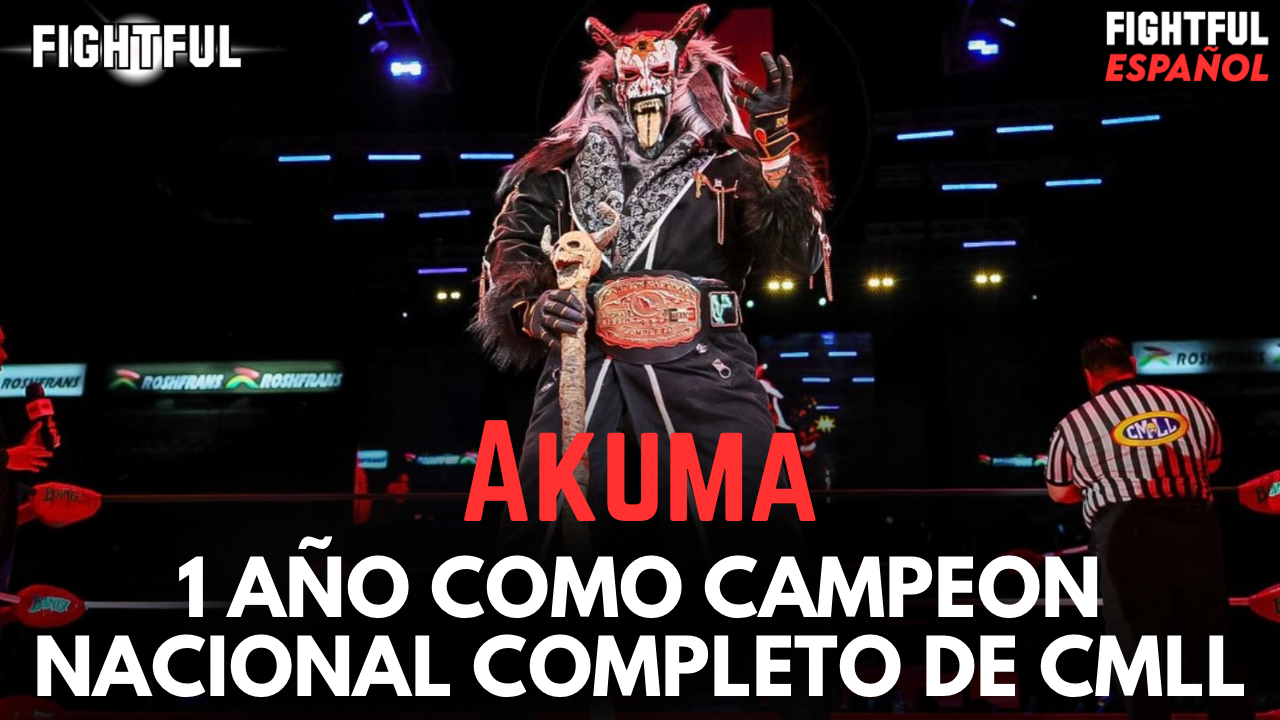 Akuma Talks About Reaching 1-Year As CMLL National Heavyweight Champion, More | INTERVIEW