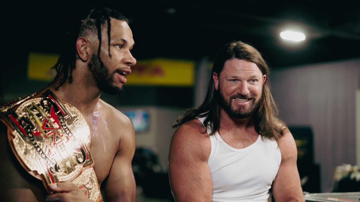 Leon Slater über AJ Styles: Er kam mitten im Ring heraus und lobte mich ...