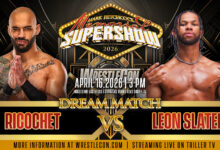 ricochet leon slater wrestlecon supershow
