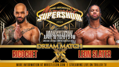 ricochet leon slater wrestlecon supershow
