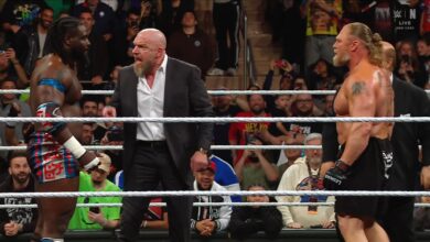 triple h brock lesnar Oba Femi