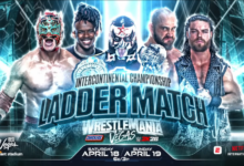 penta ladder match wrestlemania 42