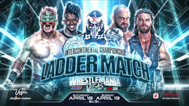 penta ladder match wrestlemania 42