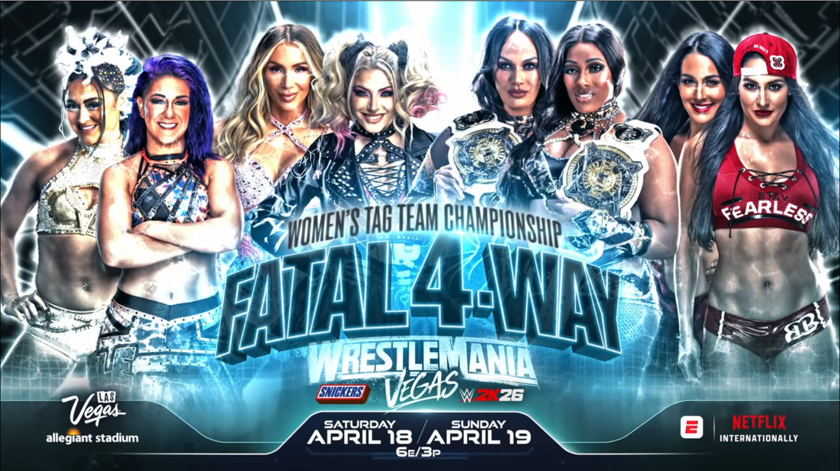 wrestlemania 42 wwe women's tag team titles