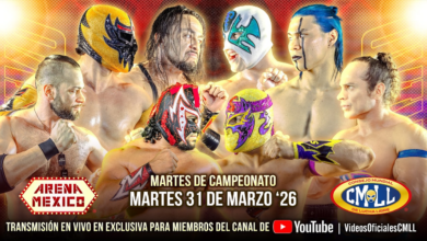 CMLL Martes de Arena Mexico Results (3/24/2026)