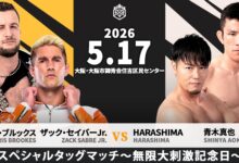 zack sabre jr., chris brookes, harashima, shinya aoki