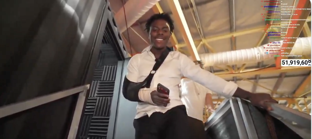 IShowSpeed Banged Up, Wearing Sling Following Attack By LA Knight