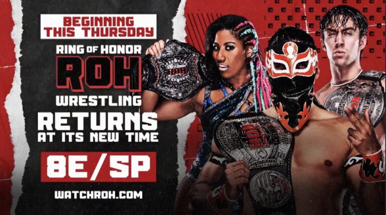 ROH TV Moving To 8 PM ET Beginning On April 9