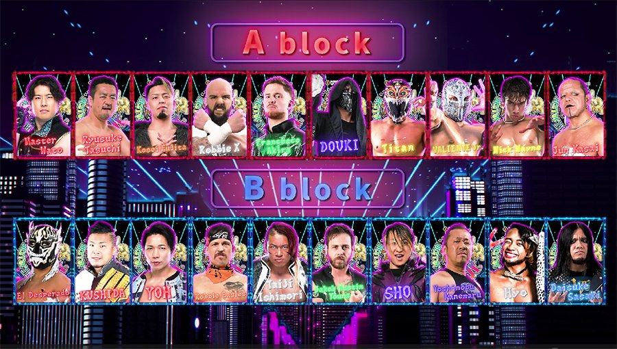 njpw best of the super juniors 33, master wato, ryusuke taguchi, kosei fujita, francesco akira, douki, titan, valiente jr., nick wayne, jun kasai, daisuke sasaki, hyo, yoshinobu kanemaru, sho, jakob austin young, taiji ishimori, robbie eagles, yoh, kushida, el desperado