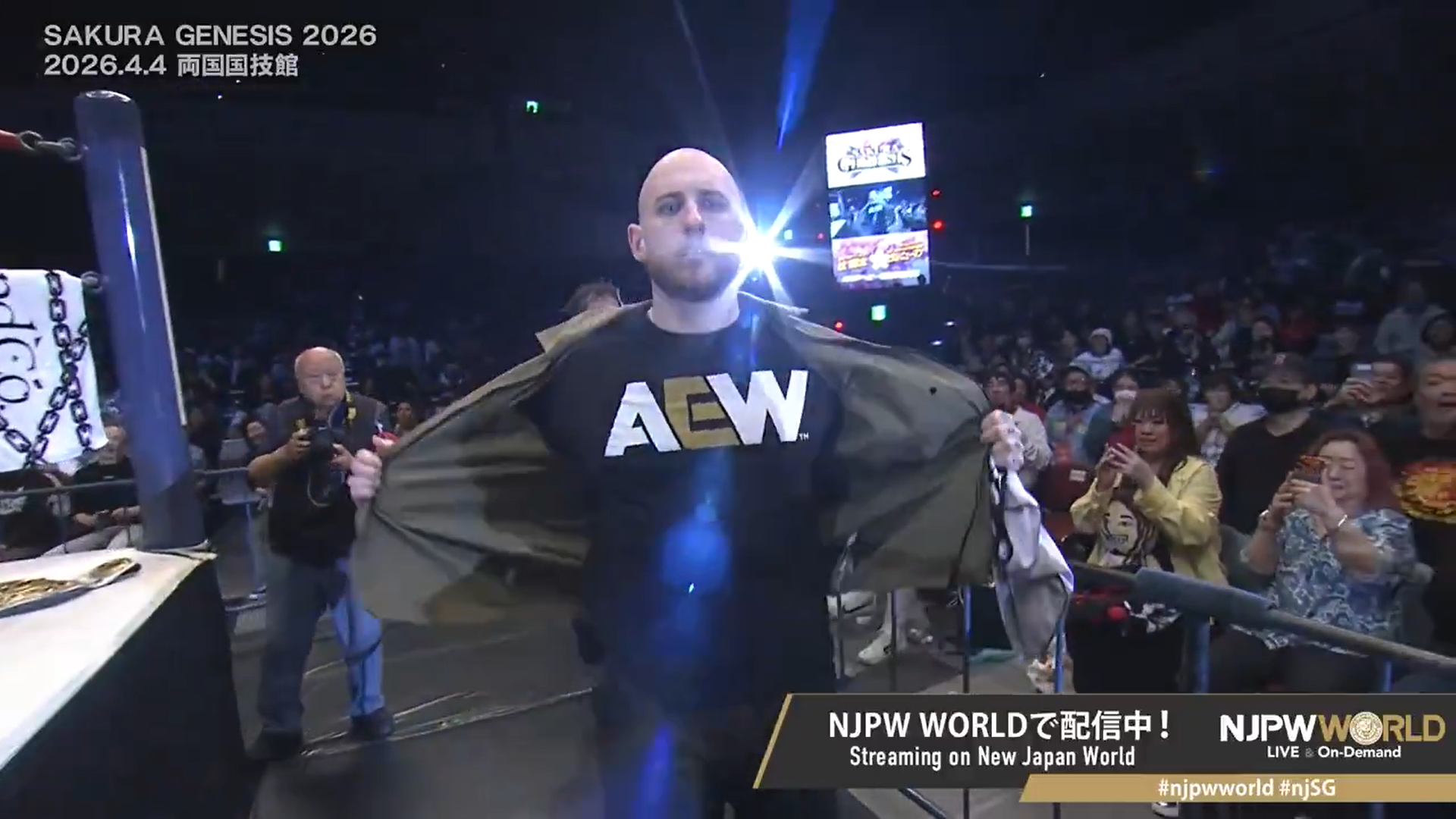 Gabe Kidd Returns To NJPW At Sakura Genesis, Targets Yota Tsuji