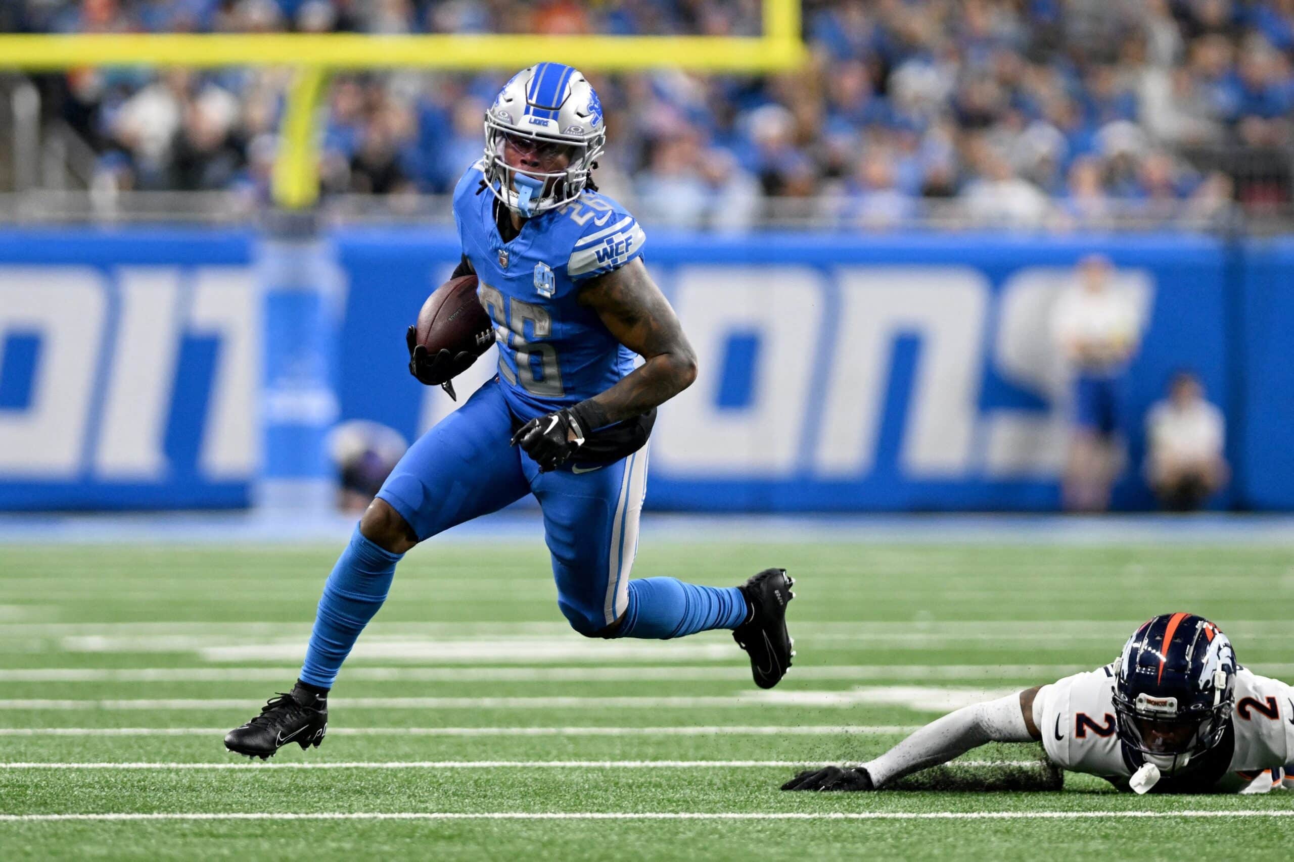 Detroit Lions Running Back Jahmyr Gibbs Has No Final Four Rooting Interest, Has Known Randy Orton's Birthday Since He Was Eight