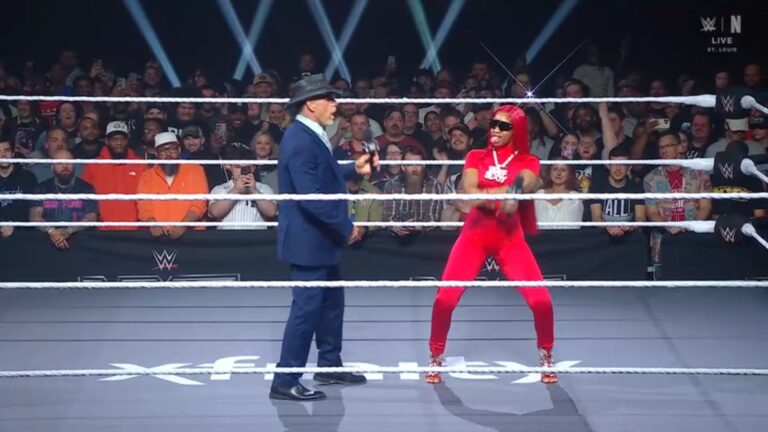Shawn Michaels & Sexyy Red Kick Off NXT Stand & Deliver