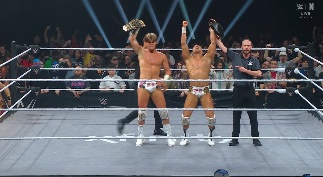 Vanity Project Def. Los Americanos To Retain NXT Tag Team Titles At Stand & Deliver