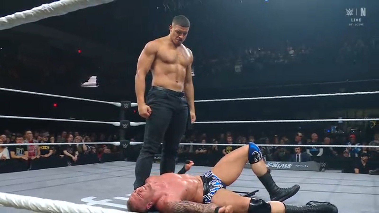 Myles Borne Bests Johnny Gargano To Retain North American Title At NXT Stand & Deliver, Dion Lennox Attacks Borne Post-Match