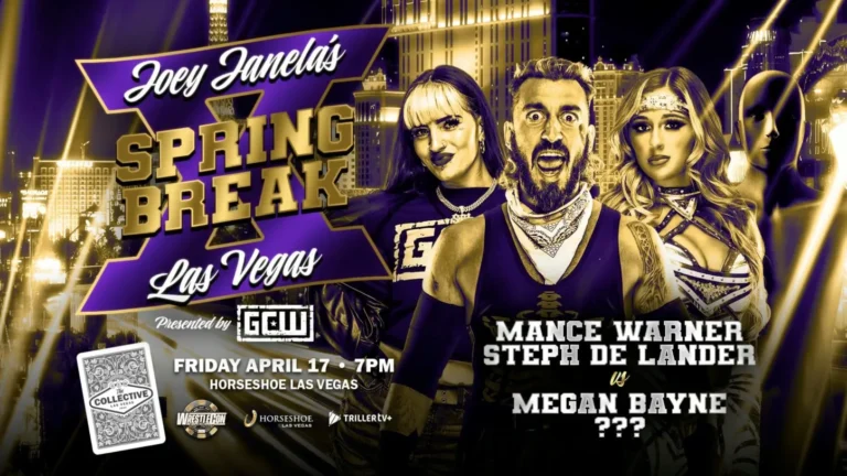 Megan Bayne And Mystery Partner To Face Mance Warner And Steph De Lander At Spring Break X