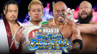 bishamon, yoshi-hashi, hirooki goto, united empire, great-o-khan, henare