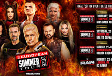 wwe european summer tour